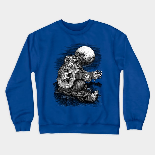 Extraterrestrial Troubadour Crewneck Sweatshirt by Preston11